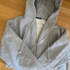 Brandy full zip oversized hoodie